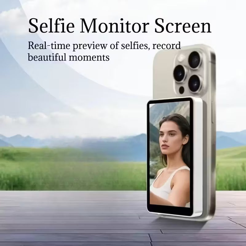 Selfie Display Screen Magnetic Selfie Stick