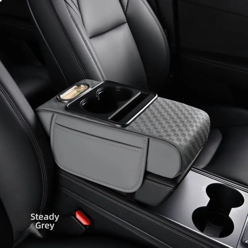 Multifunctional PU Leather Car Armrest Box Mat