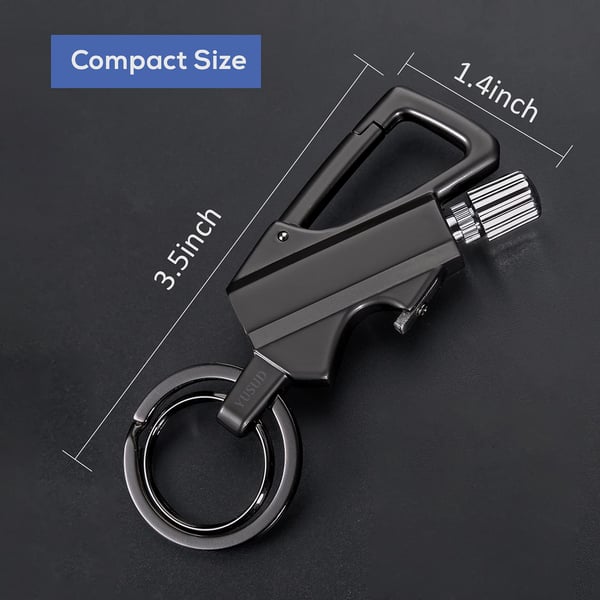 Permanent Match Multitool Keychain Lighter